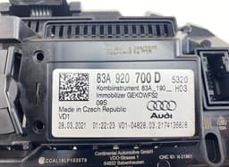 AUDI A3C0780690001 Instrument Cluster AUDI Q3 (F3B, F3N) (2018-) — thumbnail 5