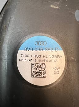 AUDI 8V0035382D Subwoofer AUDI Q2 (GA) (2016-) — thumbnail 6