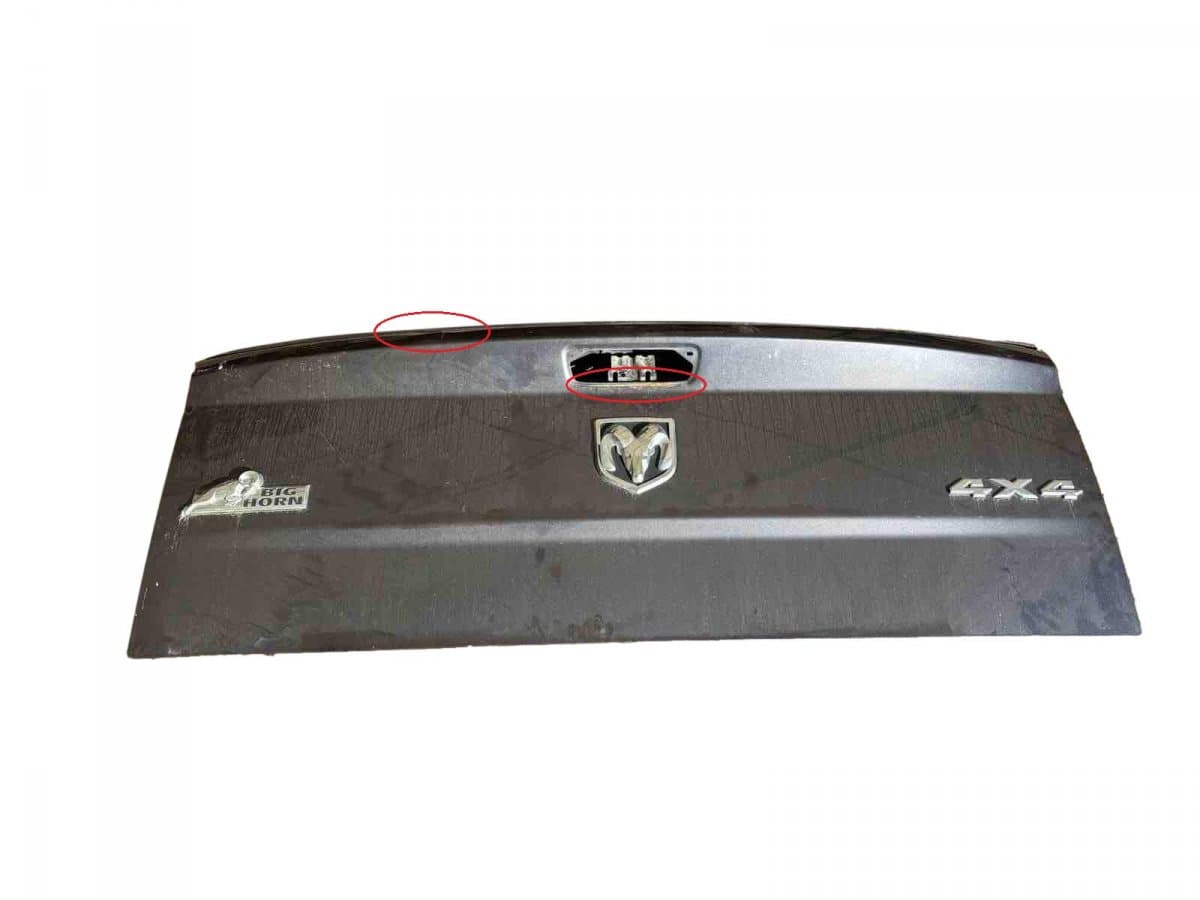 DODGE 68105727AR Bootlid / tailgate RAM RAM 1500 2500 3500 (DJ, DS) (2010-2018)