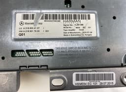 MERCEDES-BENZ A2189006806 Audio amplifier MERCEDES-BENZ E-CLASS (W212) (2009-2016) — thumbnail 4