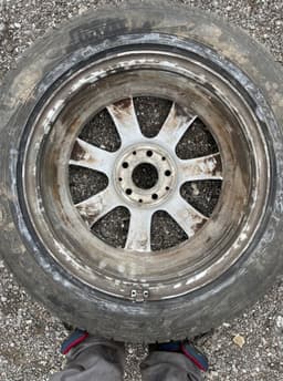 MERCEDES-BENZ 8JX17 ET43 D66.6 5X112 Spare wheel MERCEDES-BENZ C-CLASS (W204) (2007-2013) — thumbnail 2