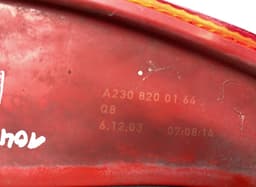 MERCEDES-BENZ A2308200164 Tail light left MERCEDES-BENZ SL-CLASS (R230) (2001-2012) — thumbnail 4