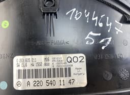 MERCEDES-BENZ 1031098050 0263605211 Instrument Cluster MERCEDES-BENZ S-CLASS (W220) (1998-2005) — thumbnail 3