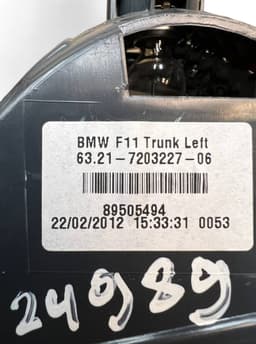 BMW 63217203227 7203227 Inner tail light, left BMW 5 (F10, F11) (2010-2017) — thumbnail 8