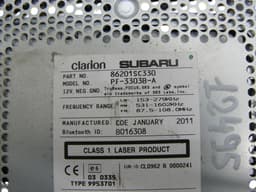SUBARU PF-3303B-A Radio SUBARU FORESTER (SH) (2008-2013) — thumbnail 6