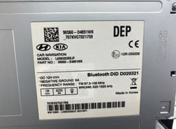 KIA 96560D4851 Radio KIA OPTIMA IV (JF) (2015-2020) — thumbnail 4