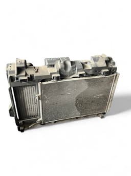 NISSAN 21410JD71B 21481JD700 92100JD71A 14461JD50A Radiator set NISSAN QASHQAI I (J10) (2007-2013) — thumbnail 1