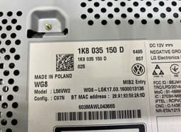 VW 1K8035150D Radio VW TRANSPORTER T6 / MULTIVAN (SG, SF) (2015-) — thumbnail 5