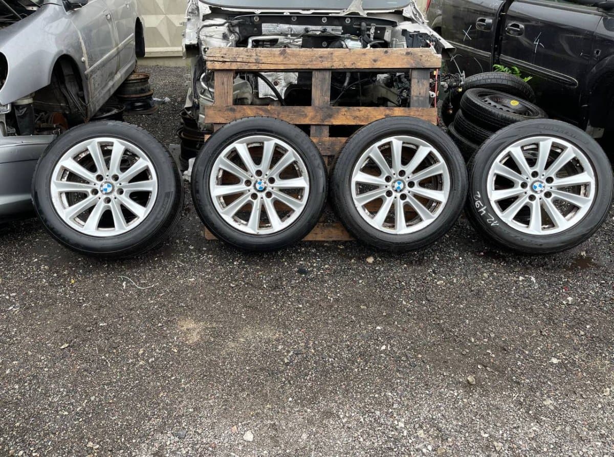 BMW 6JX17 ET30 D72.6 5X120 Rim set With Tyres 4 pcs BMW 5 (F10, F11) (2010-2017)