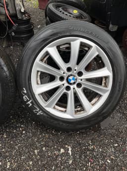 BMW 6JX17 ET30 D72.6 5X120 Rim set With Tyres 4 pcs BMW 5 (F10, F11) (2010-2017) — thumbnail 2