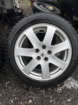 PEUGEOT 7.5JX17 ET45 D65.1 5X108 Rim set With Tyres 4 pcs PEUGEOT 607 (9D, 9U) (2000-2010) — thumbnail 2