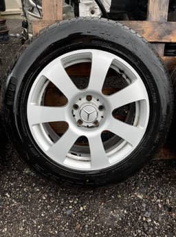 MERCEDES-BENZ 8JX17 ET43 D66.6 5X112 Rim set With Tyres 4 pcs MERCEDES-BENZ C-CLASS (W204) (2007-2013) — thumbnail 4