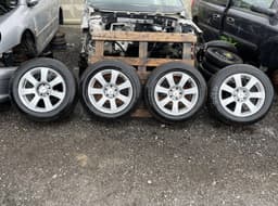 MERCEDES-BENZ 8JX17 ET43 D66.6 5X112 Rim set With Tyres 4 pcs MERCEDES-BENZ C-CLASS (W204) (2007-2013) — thumbnail 1