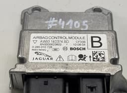 JAGUAR AW9314D374BD 0285010728 Airbag Control Unit JAGUAR XJ (X351) (2009-2019) — thumbnail 4