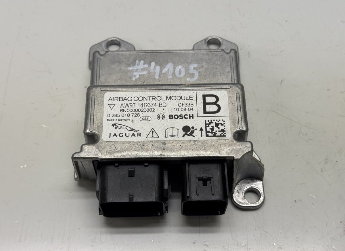 JAGUAR AW9314D374BD 0285010728 Airbag Control Unit JAGUAR XJ (X351) (2009-2019)