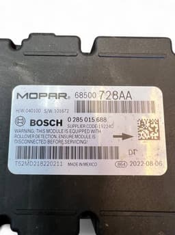 DODGE 0285015688 68500728AA Airbag Control Unit RAM RAM Pickup (DT) (2018-) — thumbnail 6