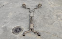 JAGUAR C9R5A AW935232CC Exhaust system complete JAGUAR XJ (X351) (2009-2019) — thumbnail 4