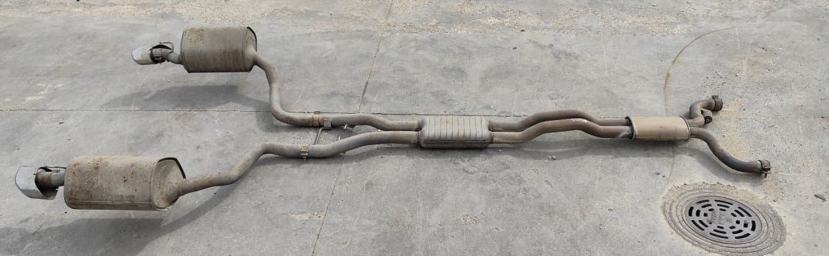JAGUAR C9R5A AW935232CC Exhaust system complete JAGUAR XJ (X351) (2009-2019)