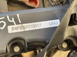 KIA D4FD D4FDL Engine KIA OPTIMA IV (JF) (2015-2020) — thumbnail 5