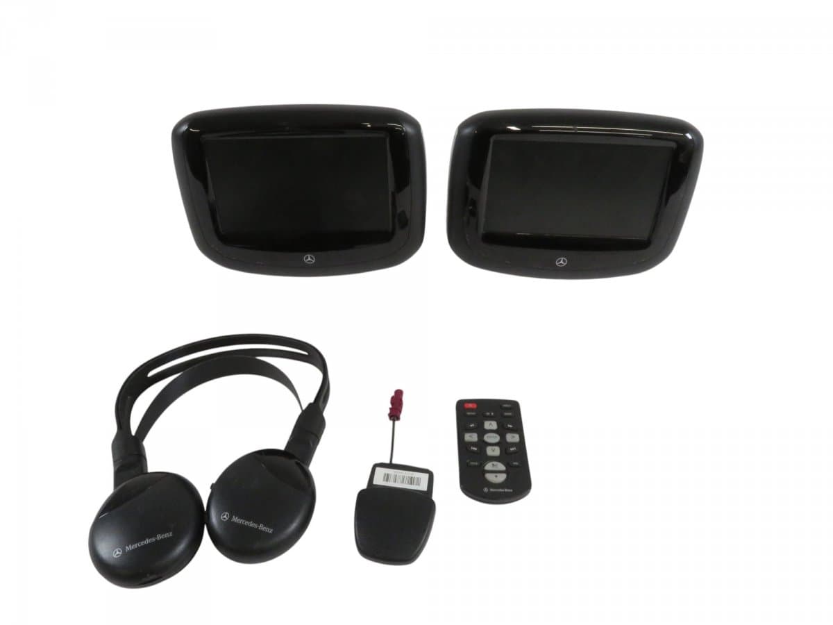MERCEDES-BENZ A2128705089 A2118202611 Headrest screen set MERCEDES-BENZ R-CLASS (W251) (2006-2013)