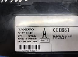 VOLVO 36000648 Car Phone VOLVO V70 II / XC70 I (P80) (2000-2007) — thumbnail 3
