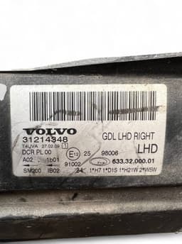 VOLVO 31214348 Headlight right VOLVO V70 III (BW) (2007-2016) — thumbnail 10