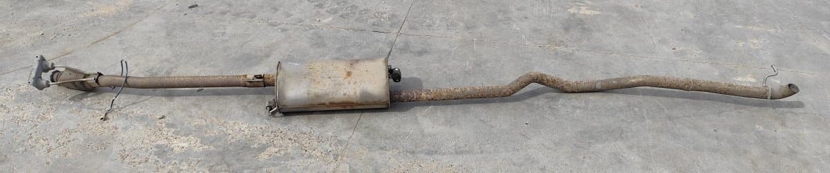 VW 7E0253211E 7E0118A Exhaust system complete VW TRANSPORTER T6 / MULTIVAN (SG, SF) (2015-)