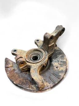 MERCEDES-BENZ A6393301832 Wheel bearing housing front left MERCEDES-BENZ VITO / VIANO (W639) (2003-2014) — thumbnail 2