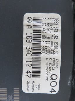 MERCEDES-BENZ A1695401247 Instrument Cluster MERCEDES-BENZ A-CLASS (W169) (2004-2012) — thumbnail 5