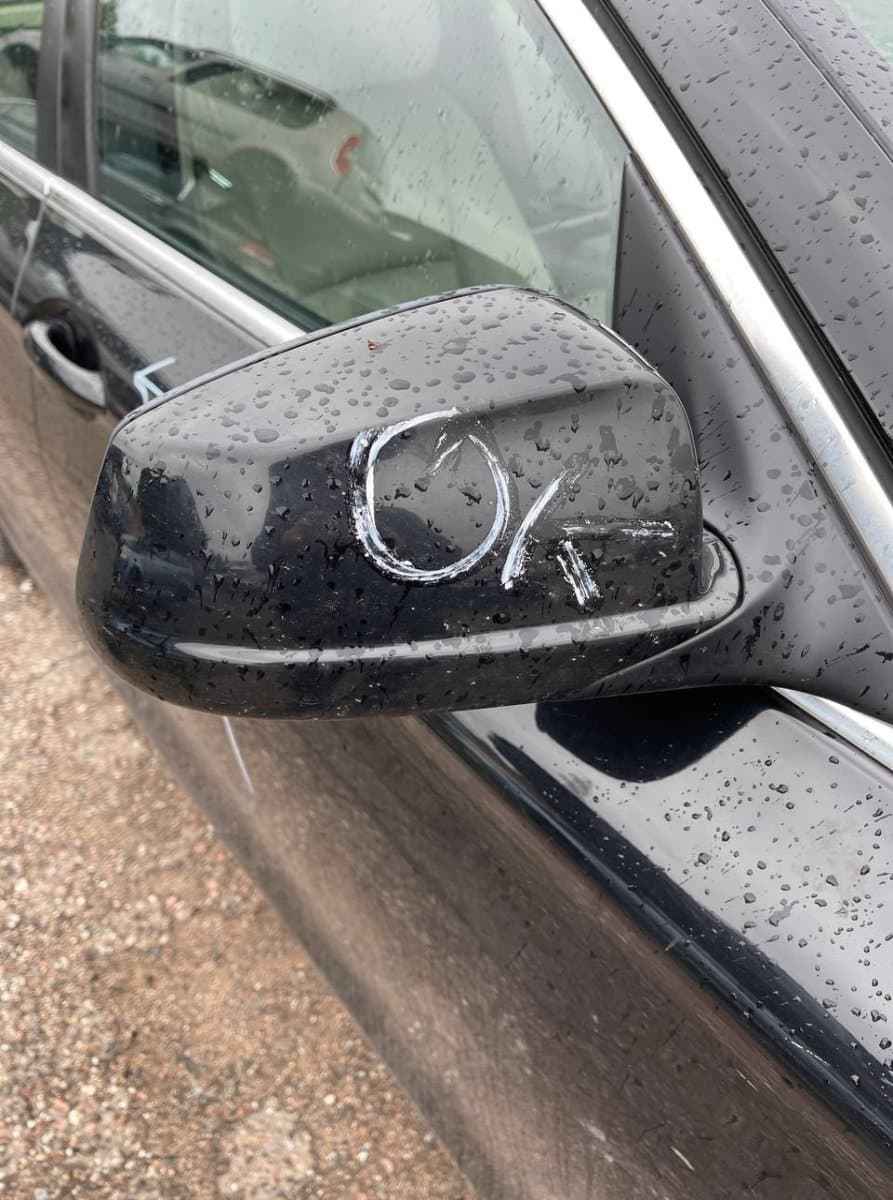 BMW 7283614 7268238 Mirror right BMW 5 (F10, F11) (2010-2017)
