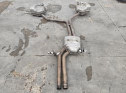AUDI 4G0253611C 4G0253612C 4G0253411C Exhaust system complete AUDI A6 / A6 ALLROAD (C7, 4G) (2010-2018) — thumbnail 3