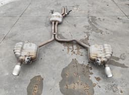 AUDI 4G0253611C 4G0253612C 4G0253411C Exhaust system complete AUDI A6 / A6 ALLROAD (C7, 4G) (2010-2018) — thumbnail 2