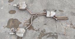 AUDI 4G0253611C 4G0253612C 4G0253411C Exhaust system complete AUDI A6 / A6 ALLROAD (C7, 4G) (2010-2018) — thumbnail 1