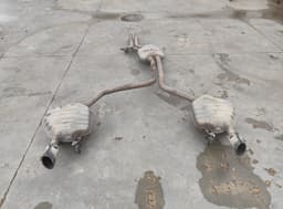 AUDI 4G0253611C 4G0253612C 4G0253411C Exhaust system complete AUDI A6 / A6 ALLROAD (C7, 4G) (2010-2018) — thumbnail 7