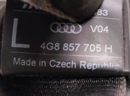 AUDI 4G8857705H Seat Belt Front Left AUDI A6 / A6 ALLROAD (C7, 4G) (2010-2018) — thumbnail 5
