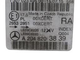 MERCEDES-BENZ A2048203839 A1669002800 A2048203839 Headlight right MERCEDES-BENZ C-CLASS (W204) (2007-2013) — thumbnail 9