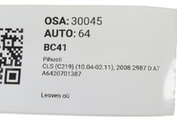 MERCEDES-BENZ A6420701387 A6420700587 A6420701987 Fuel Injector MERCEDES-BENZ CLS (C219) (2004-2010) — thumbnail 3