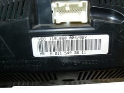 MERCEDES-BENZ 110.080.004/027 Instrument Cluster MERCEDES-BENZ E-CLASS (W211) (2002-2009) — thumbnail 6