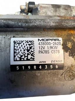 FIAT 4380002620 Starter motor FIAT DUCATO Box (250_, 290_) (07.06-) — thumbnail 7