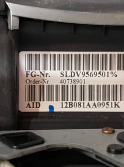 BMW 6102240 9229484 6792421 6792423 7844103 7844105 Steering Wheel BMW 5 (F10, F11) (2010-2017) — thumbnail 3