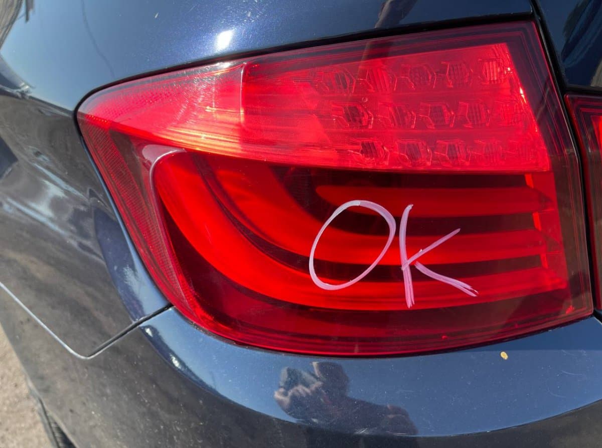 BMW 7203229 Tail light left BMW 5 (F10, F11) (2010-2017)