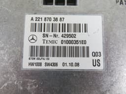 MERCEDES-BENZ A2218703887 Voice control control unit MERCEDES-BENZ S-CLASS Coupe (C216) (2006-2013) — thumbnail 2