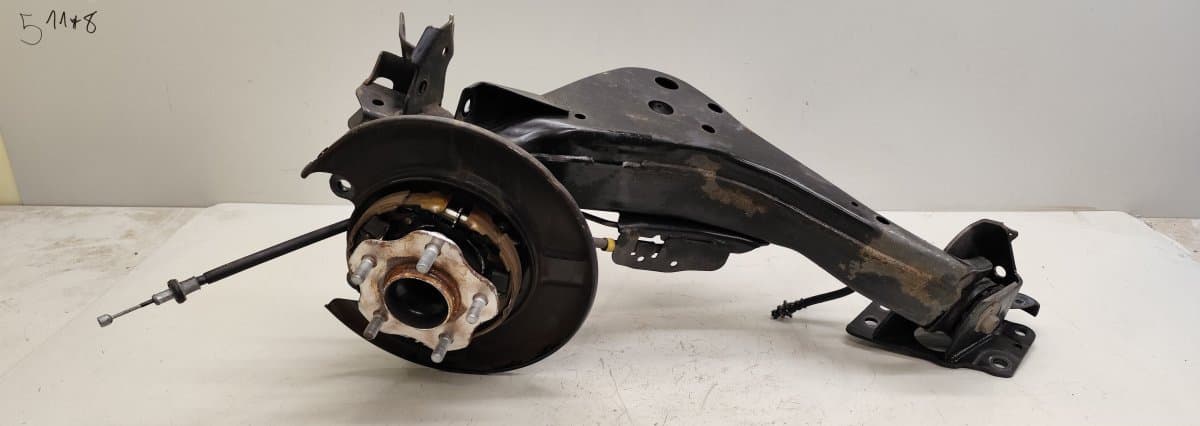 RENAULT 555025HA0B 432024BF0A Wheel bearing housing rear left RENAULT KOLEOS II (2016-2023)