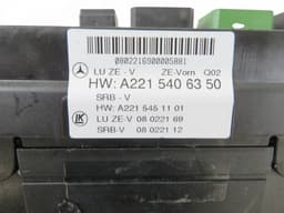 MERCEDES-BENZ A2215406350 A2215408201 A2215458432 Fuse box MERCEDES-BENZ S-CLASS Coupe (C216) (2006-2013) — thumbnail 4