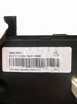 TOYOTA 5590005610 Heater control panel TOYOTA AVENSIS (T270) (2009-2018) — thumbnail 7