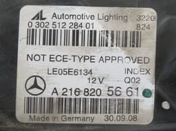 MERCEDES-BENZ A2168205661 A2168203061 Headlight right MERCEDES-BENZ S-CLASS Coupe (C216) (2006-2013) — thumbnail 10