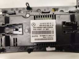 MERCEDES-BENZ A2129008811 A2128304100 Heater control panel MERCEDES-BENZ E-CLASS (W212) (2009-2016) — thumbnail 3