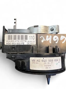 VW 6Q0953503FE 6Q0953503CE 6Q0953503EG 6Q0953503EH 6Q0953503AD 6Q0953503 6Q0953503F 6Q0953503D Indicator/wiper/slip ring switch (stalk) VW TRANSPORTER T5 / MULTIVAN (7H, 7E, 7J) (2003-2015) — thumbnail 8