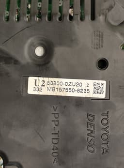 TOYOTA 838000ZU20 Instrument Cluster TOYOTA AURIS (E18) 2012-2018 — thumbnail 6