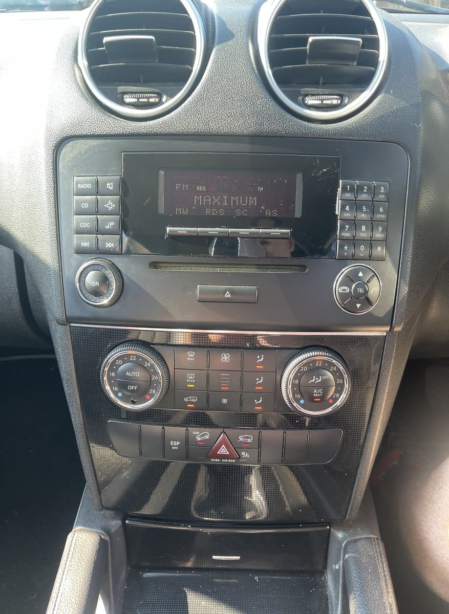 MERCEDES-BENZ 2519000001 Heater control panel MERCEDES-BENZ ML-CLASS (W164) (2005-2011)